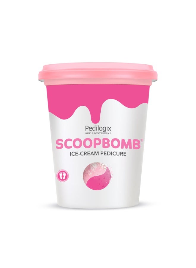 O3+ Pedilogix Scoop Bomb Pedicure Gel with Bath Bomb for Soft & Moisturised Feet | 100g+10ml - Image 1