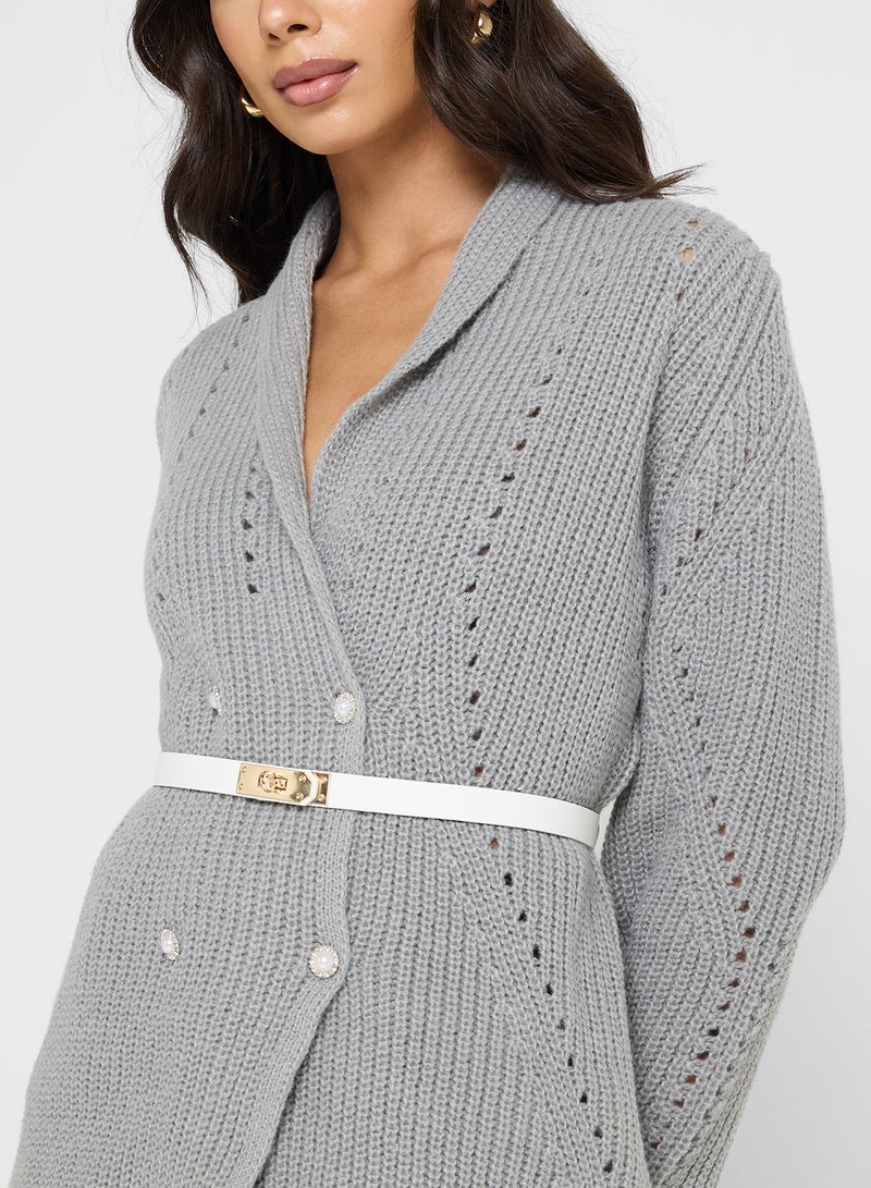 ELLA Knitted Blazer - Image 3