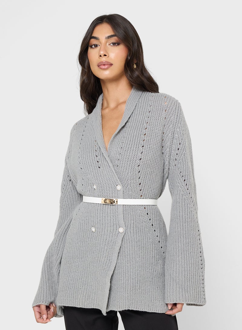 ELLA Knitted Blazer - Image 1