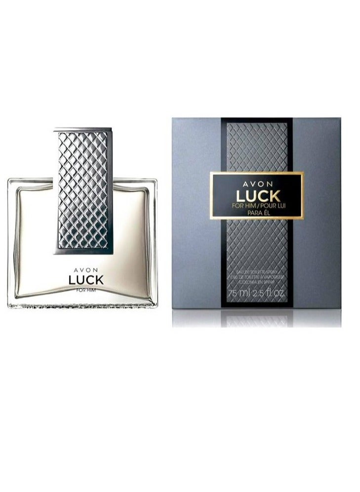 Avon Luck Eau de Toilette for Men 75ml - Image 1