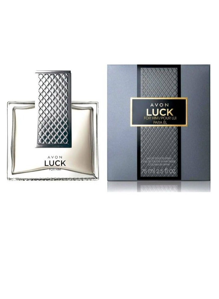 Avon Luck Eau de Toilette for Men 75ml - Image 4