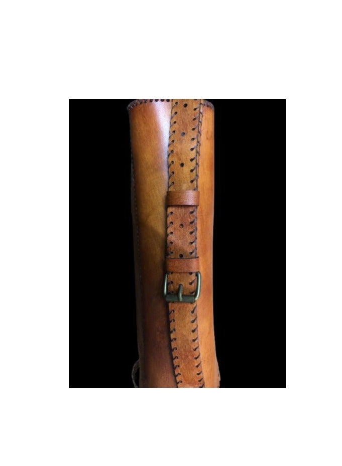 Butterfly cross bag Handmade natural leather big size - Image 5