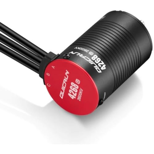 HOBBYWING QUICRUN 4268SL 2600KV Black G2 Motor - Image 1