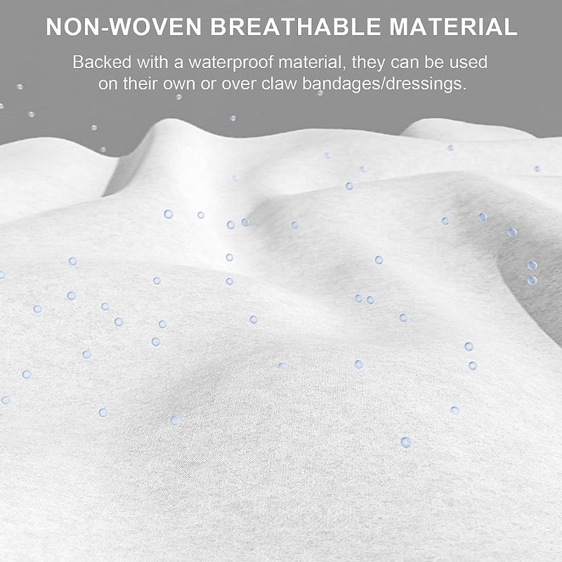 Disposable Dog Shoes, Waterproof Dirt-Proof Outdoor Dog Rain Boots, with Adjustable Straps, for Paw Protection, for Small to Medium Large Dogs, 20Pcs, Large - Image 3