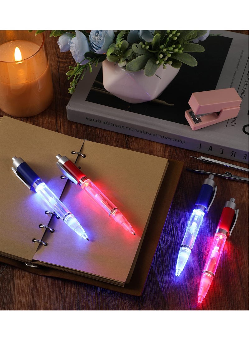 Excefore LED Light up Pen, 20 Pcs Lighted Tip Pen for Night Writing in the Dark Adults Kids Students Home School Office Desk Supplies - Image 3