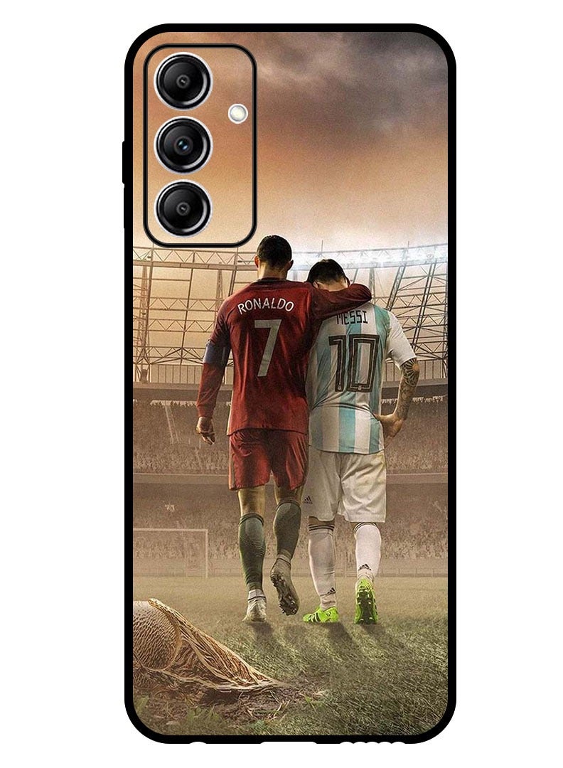 Theodor Protective Case Anti Scratch Shock Proof Bumper Cover For Samsung Galaxy A54 Ronaldo Messi  - Image 1