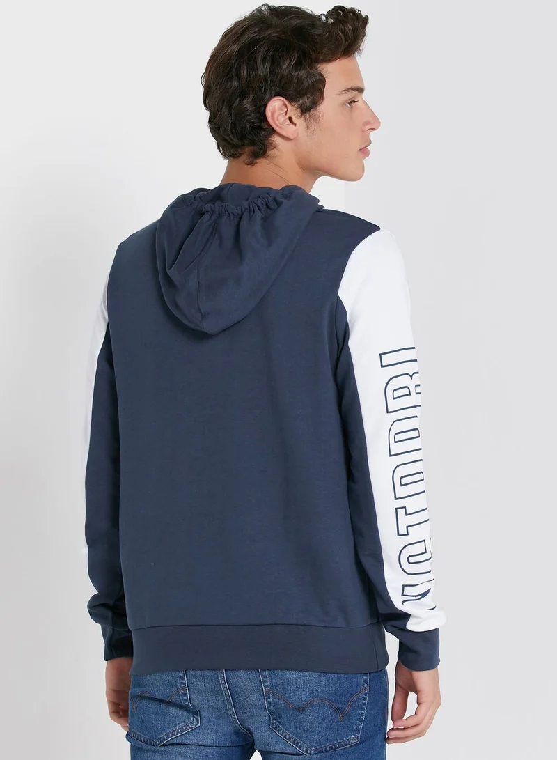 Seventy Five Colourblock Hoodie