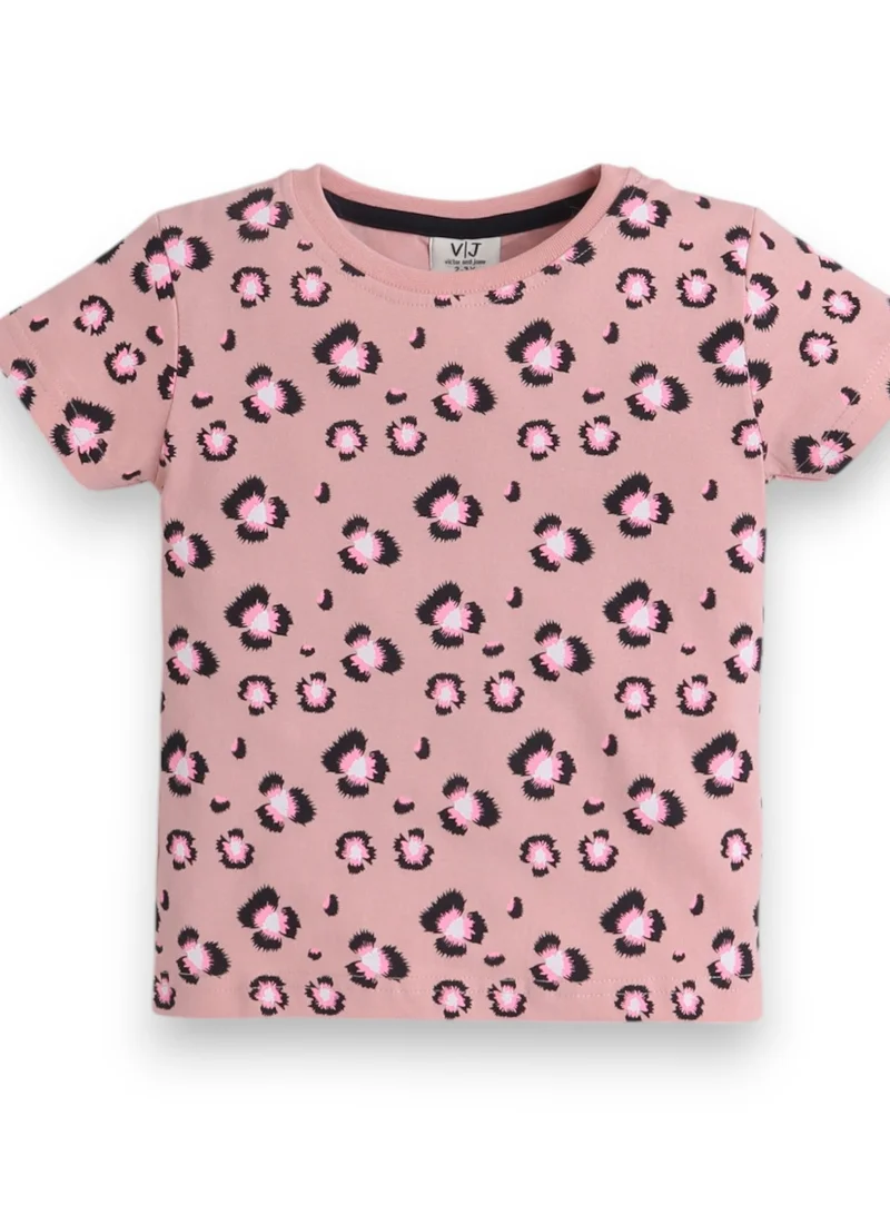 victor and jane Victor and Jane - All-Over Printed T-shirt and Shorts Pyjama Set