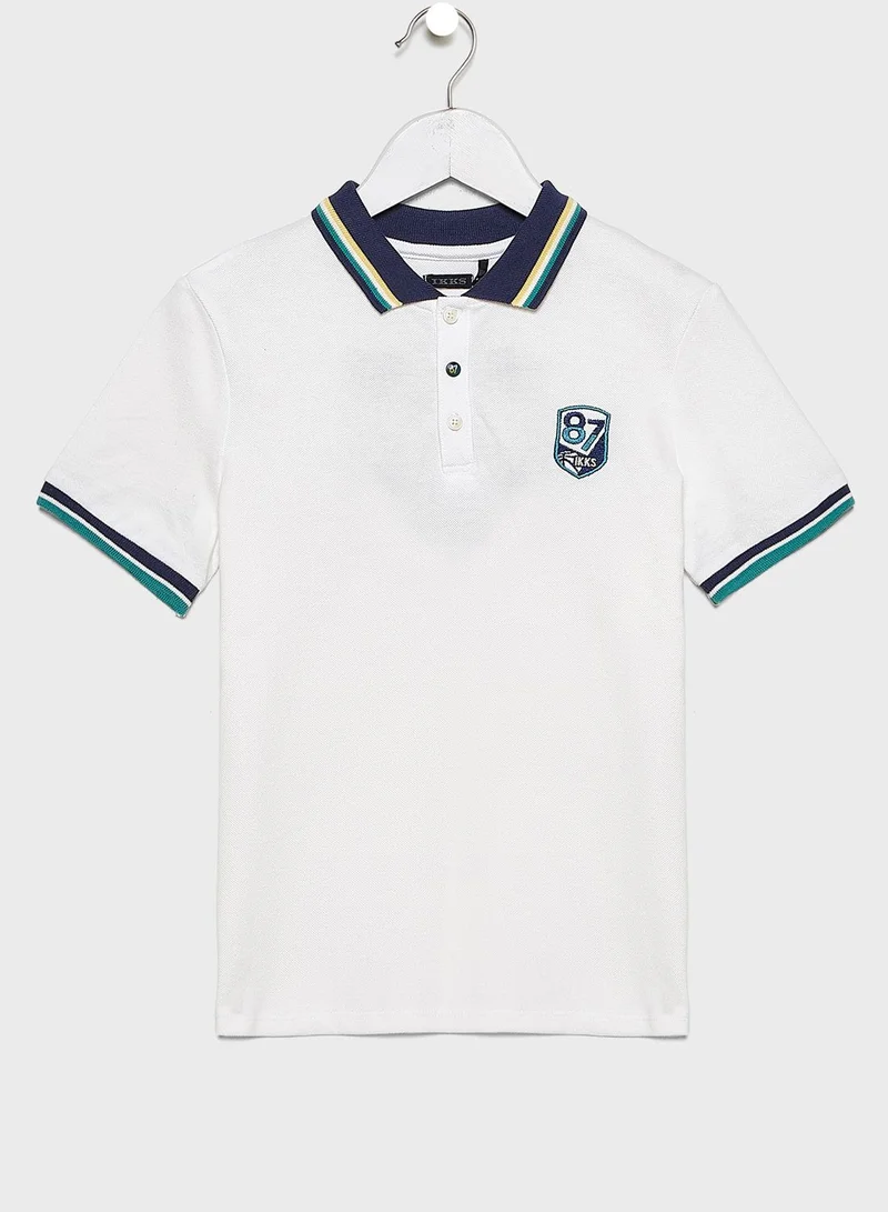 IKKS Youth Varsity Polo