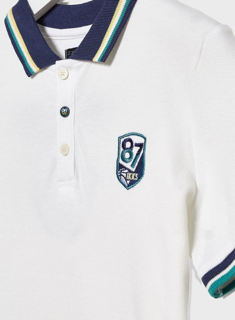 IKKS Youth Varsity Polo