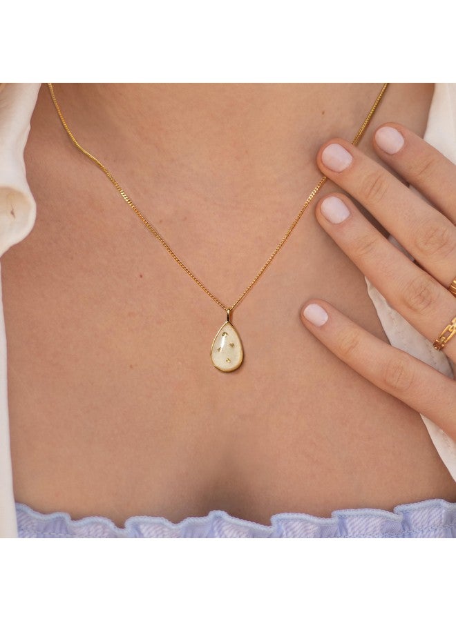 Milky Treasures Gold Necklace DIY Breastmilk Jewelry Making Kit | Gold Plated 925 Sterling Silver Pendant | Breastfeeding Keepsake | New Mom Gifts | Lactation | Mother's Day [Full KIT] - Image 2