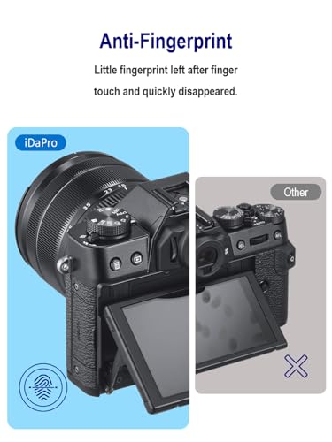 iDaPro Screen Protector for Sony Alpha A7R IV / A7R III / A7R II / A7 III / A7 II / A7S III / A7S II A7RIV A7RIII A7RII A7III A7II A7SIII A7SII [3 Pack] Tempered Glass Easy Installation - Image 5