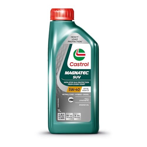Castrol MAGNATEC SUV 5W-40 Full Synthetic Engine Oil for Petrol, CNG and Diesel SUVs 1L (3420943) - Image 1
