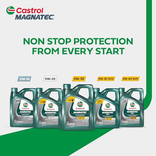 Castrol MAGNATEC SUV 5W-40 Full Synthetic Engine Oil for Petrol, CNG and Diesel SUVs 1L (3420943) - Image 5