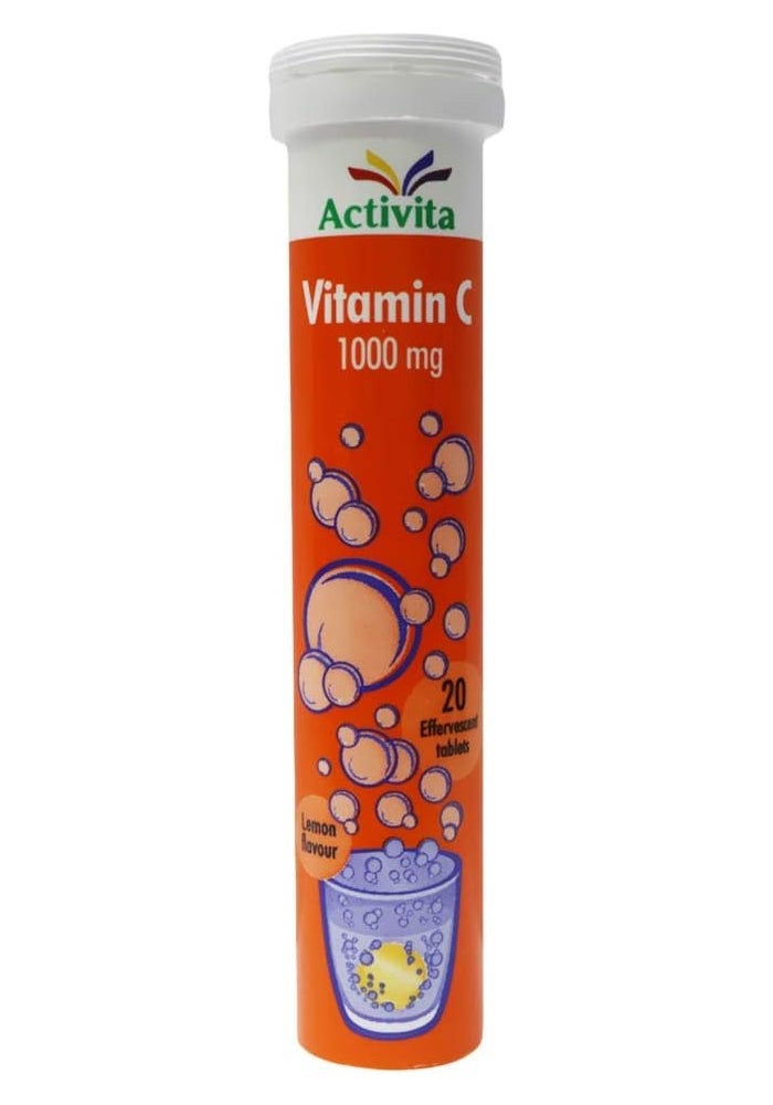 mpc Vitamin C Effervescent Tablets 20's (1000mg)