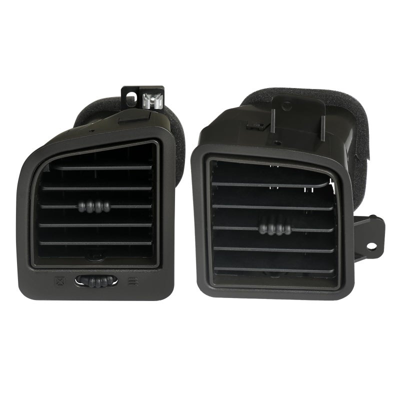HONFQP Dash AC Air Vent Outlet Driver Side Compatible with Chevrolet Chevy Avalanche Silverado Tahoe Suburban/GMC Sierra Yukon 1999-2006/Cadillac Escalade 2002-2006 Replaces 10368830 15784732 Pair - Image 5