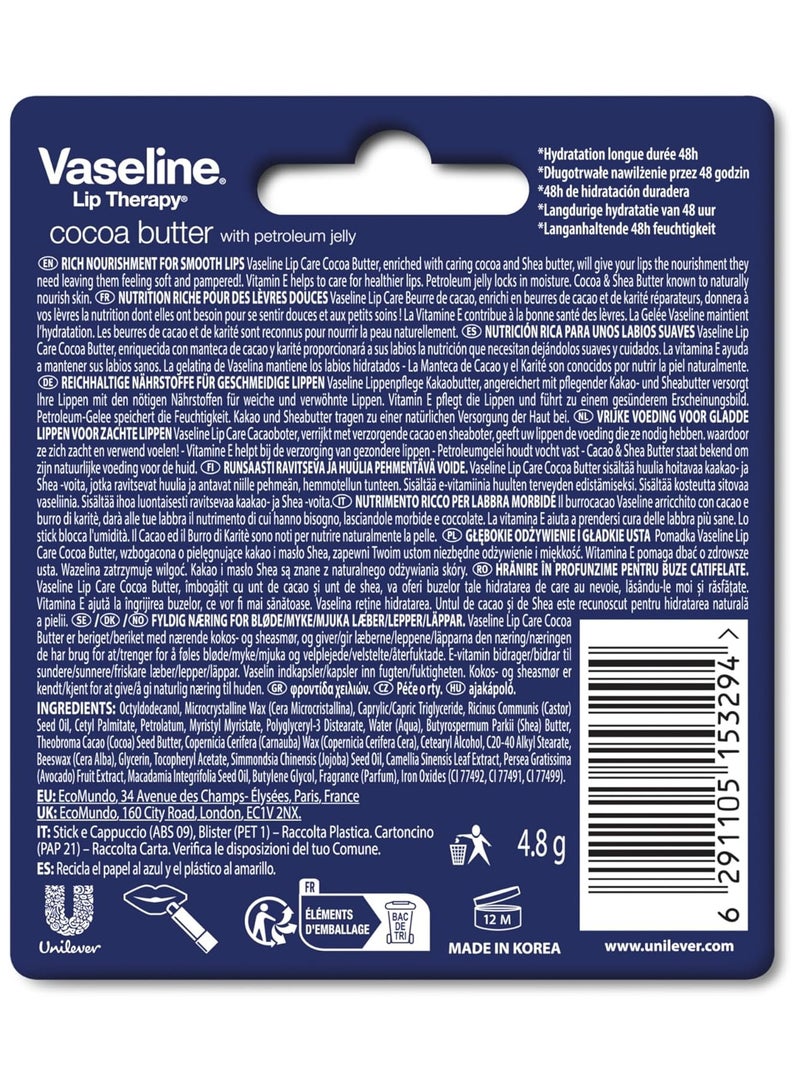 Vaseline Lip Therapy Cocoa Butter - Image 2