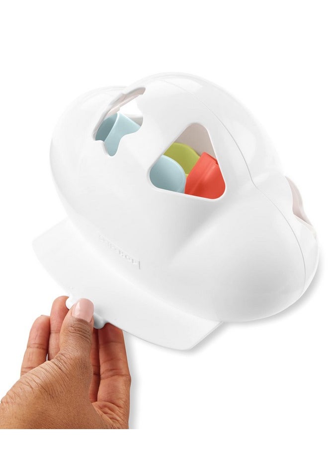 Skip Hop Skip Hop Shape Sorting Toy with Shapes and Feelings, Shape Sorting Baby Toy, Silver Lining Cloud  - Image 3