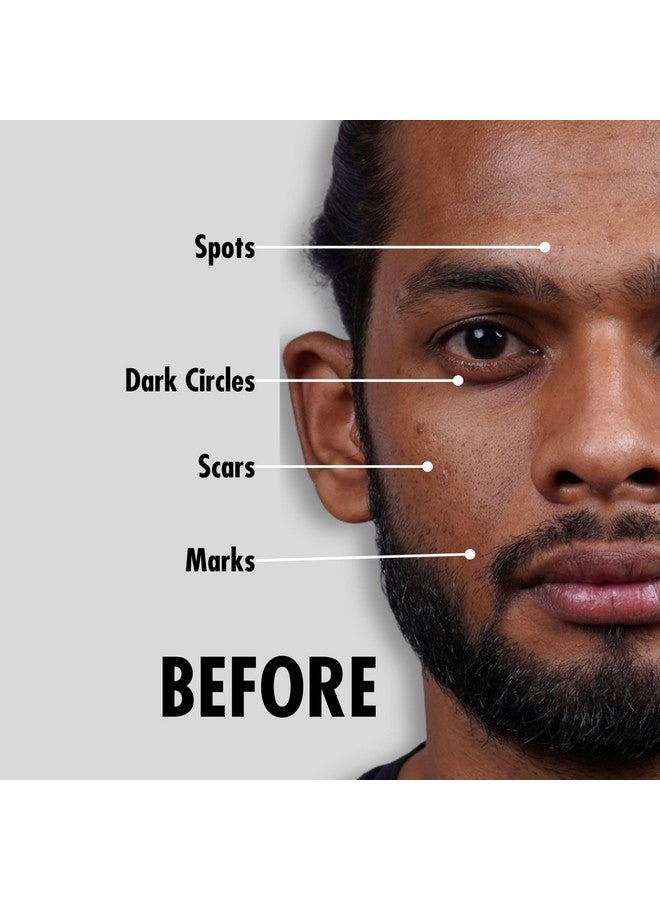 Yaan Man Natural Concealer For All Skin Type For Men (Light Shade), 4.4G|Erase Dark Circles, Scars, Pigmentation| Perfection Stick For Perfect Skin, Medium Coverage|With Shea Butter And Vitamin E - Image 3
