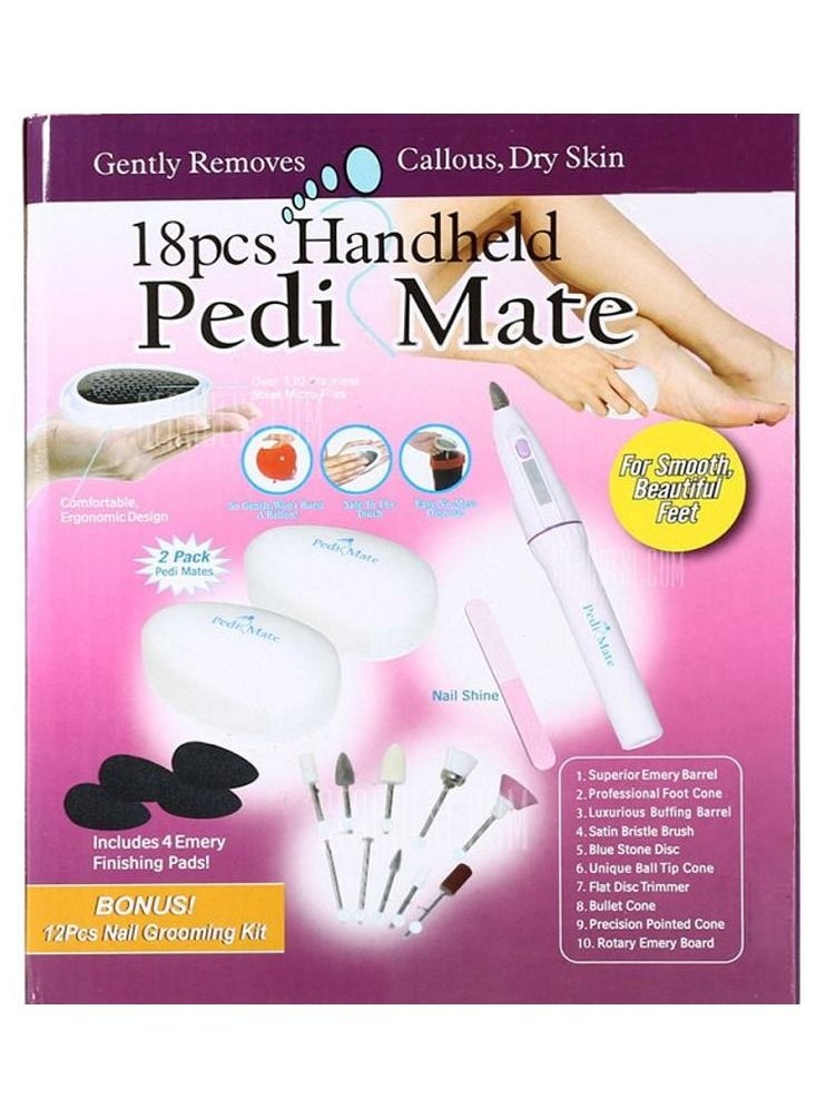 Pedi Mate 18 pcs Handheld Pedi Mate-professional pedicure  - Image 1