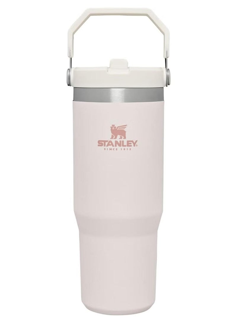 Stanley Stainless Steel Tumbler - Vacuum Insulated Water Bottle for Home, Office or Car Reusable Cup with Straw Leak Resistant Flip Cold for 12 Hours or Iced for 2 Days, 30oz - Image 1