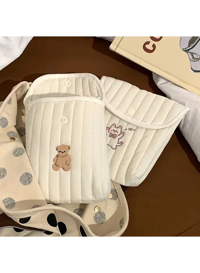 حقيبة تخزين فوط صحية لديها مظهر جميل ومحمولة من Cute Bear - Image 3