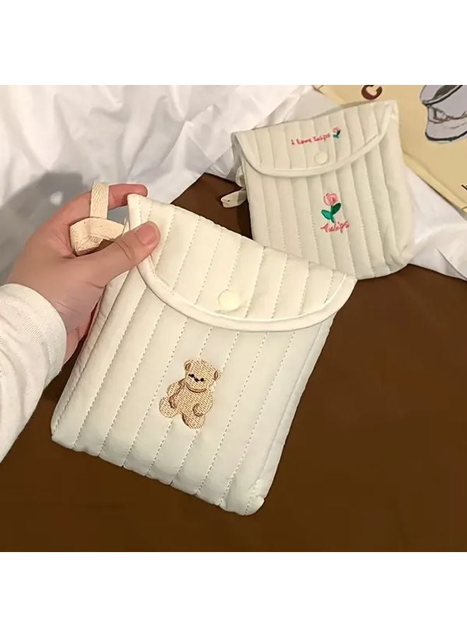 حقيبة تخزين فوط صحية لديها مظهر جميل ومحمولة من Cute Bear - Image 1