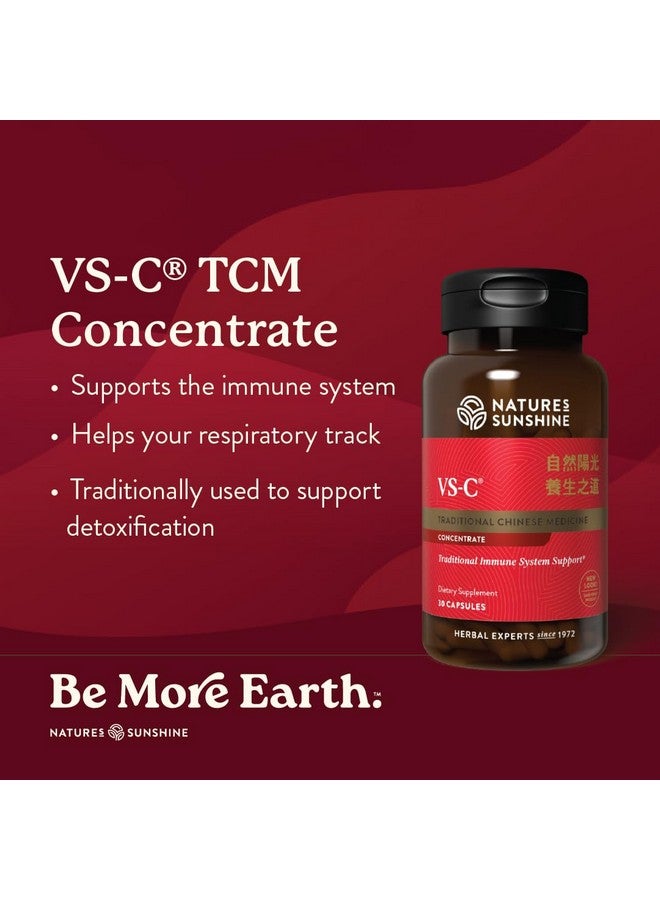 Nature's Sunshine VS-C TCM Concentrate 30 Capsules - Image 1