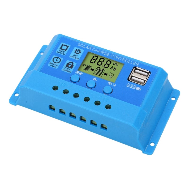 Solar Charge Controller LCD Display Adjustable Parameter - PWM Charging Management Multi Protection for Safer Solar Energy Use - Image 5