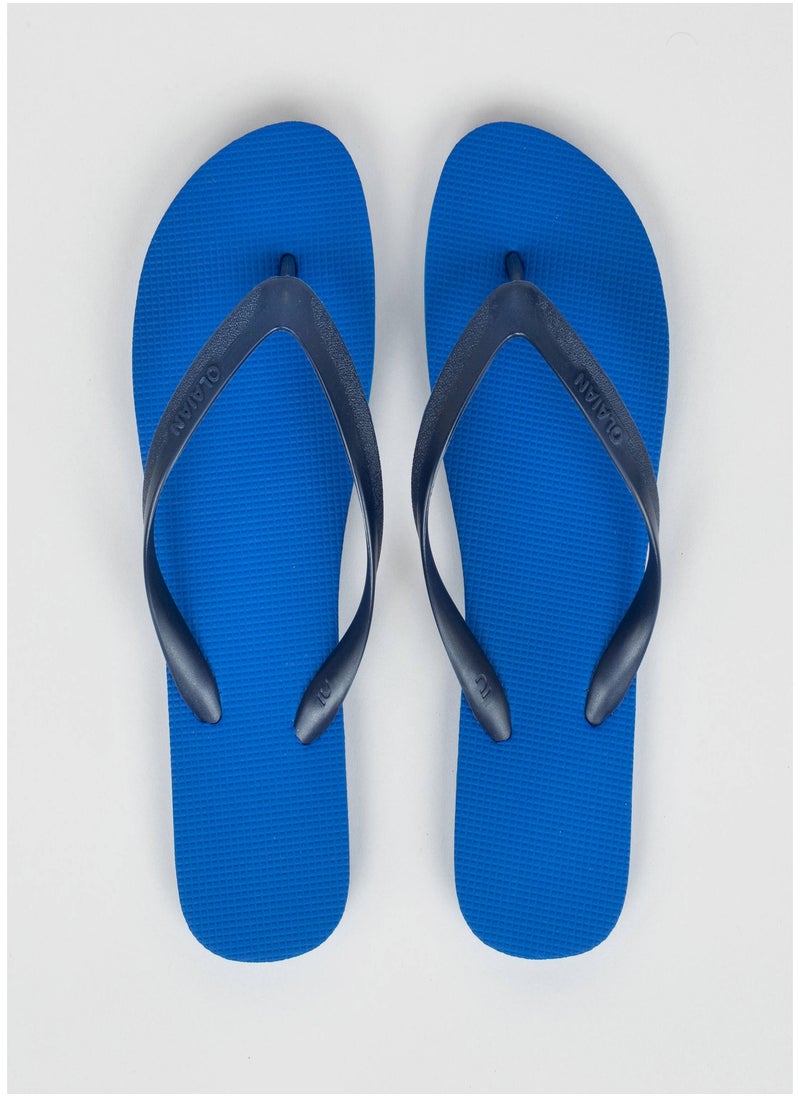 OLAIAN OLAIAN by DECATHLON, Boys Flip Flops or Slippers 100 Blue  - Image 1