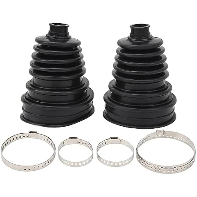 ريحني مجموعة صندوق CV Boot 2 قطعة، مجموعة صندوق CV شاملة ثابتة ومجموعة تثبيت CV للسيارات - Image 1