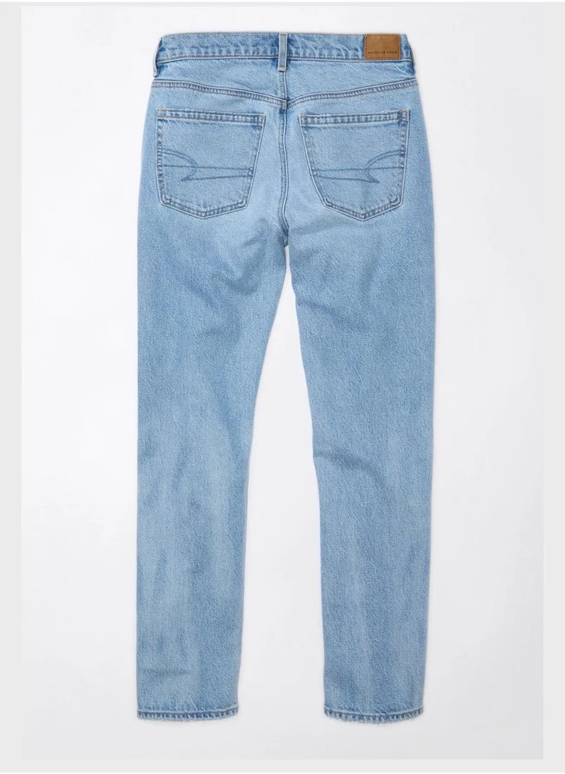 American Eagle High Waist Straight Jeans