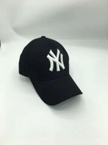 Gonca Şapka Gonca Hat Hat Embroidered Adjustable Black - White
