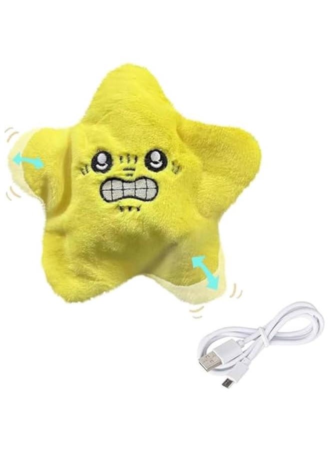 null - Chiikawastar Dancing Plush, Angry Star Plush Moving, Moving Chikawa Star Plush, 2024 New Moving Chikawa Star Plush, Moving Star Plush, Shooting Star Plushies Toy - Image 1