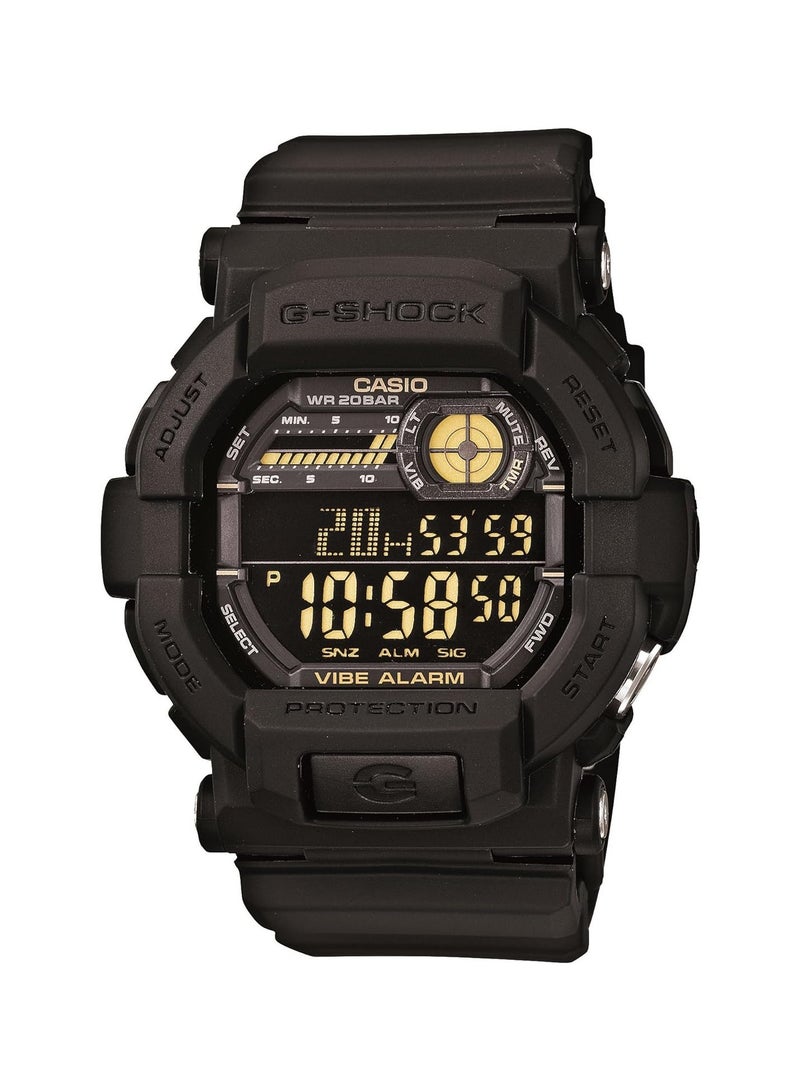 Casio Men's Quartz Watch, Digital Display And Plastic Strap - GD-350-1BDR - Image 1