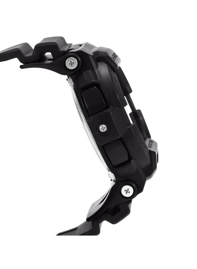 Casio Men's Quartz Watch, Digital Display And Plastic Strap - GD-350-1BDR - Image 3