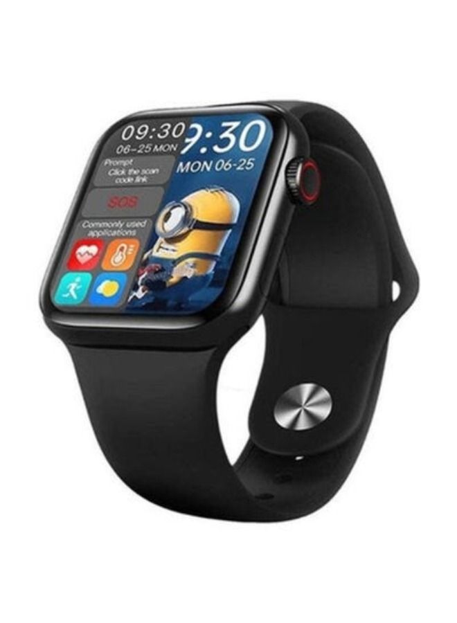 ACLIX HW16 Split Screen Smartwatch With Rotating Side Button Black