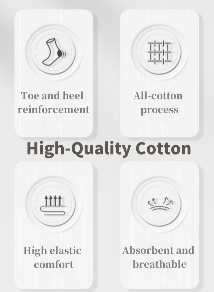 لولكس جوارب Lullaxx الرجالية المصنوعة من القطن بنسبة 100%، 5 أزواج: جوارب رسمية، جوارب منتصف الساق، مقاومة للرطوبة، مناسبة للارتداء في العمل غير الرسمي، مناسبة لجميع المواسم. لون أسود - Image 3