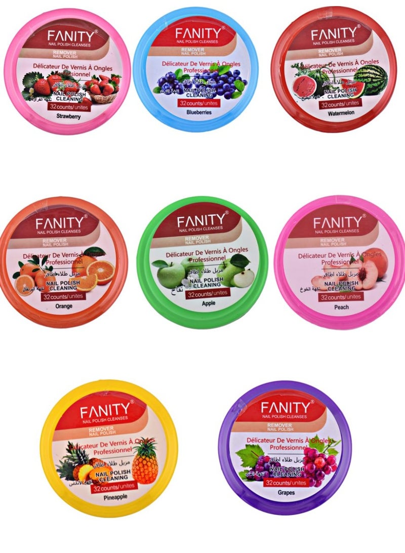 FANITY Nail Polish Collection with 8 FREE Boxes of Polish Remover Wipes - Image 3