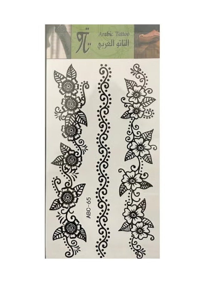 Generic Temporary Tattoo Sticker 