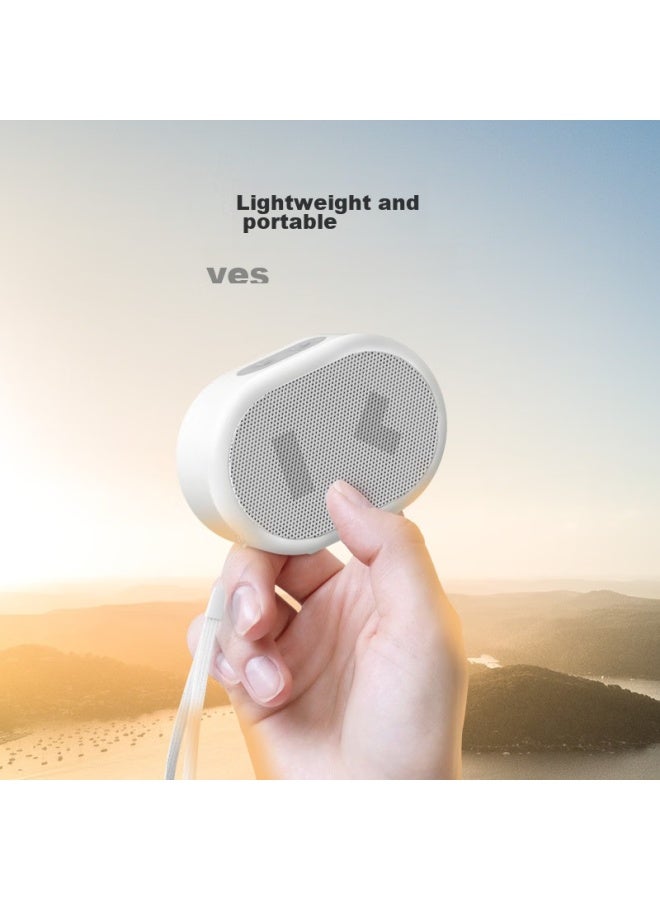 Small Xiaodu Smart Portable Speaker, Portable Bluetooth Speaker, Mini Speaker, Xiaodu Smart Speaker, Smart Voice Assistant, Bluetooth 5.0 Connection, White - Image 5