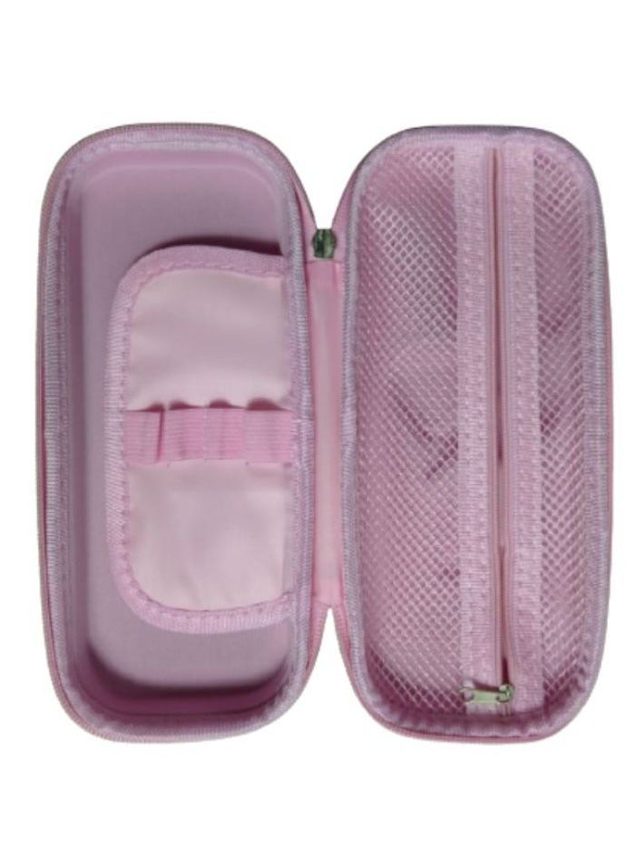 3D Pencil Case High Quality 3D Pencil Cases and Bags for Boys and Girls, Embrace Adventure with Vibrant Colors with High Quality (Colorful Horse) (Winged Horse and Stars (Pink)) - Image 2