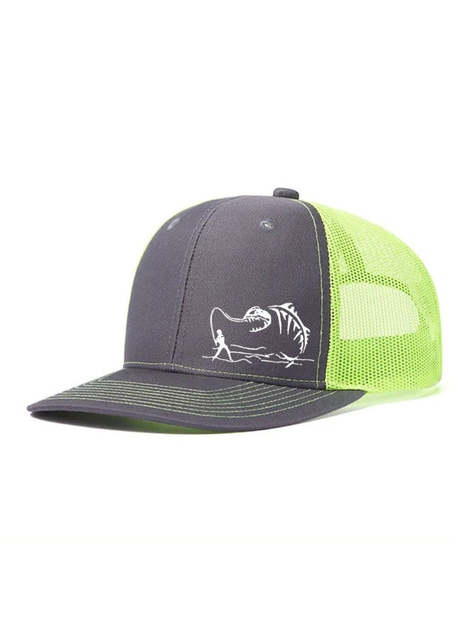 Generic Fashionable Printed Baseball Cap With Adjustable Buckle For Reverse Wearing Street Dance For Daily Wear And Outdoor Sports  - Image 1