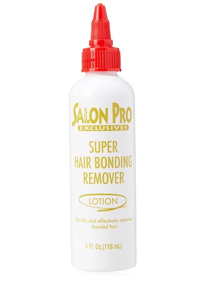 Salon Pro Exclusives Professional Super Hair Bonding Remover Lotion, 4 Ounce  - Image 1