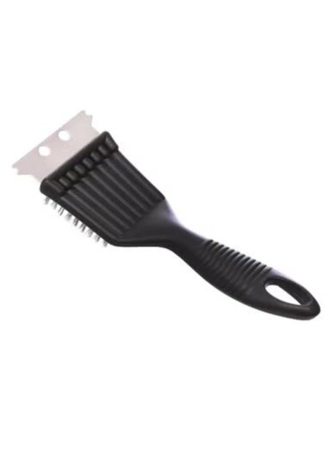 Large wire brush for cleaning stoves, ovens, and very dirty metal surfaces - black - Image 2