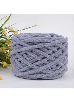 MileMelo 2-Piece Knitting Wool Yarn,Knitting Yarn Coarse Yarn for Crochet, Soft Chunky Yarn for Projects Making Plush Balls Handmade Bags Sweaters Shoes Hats Blankets Scarves Grey  - Image 4