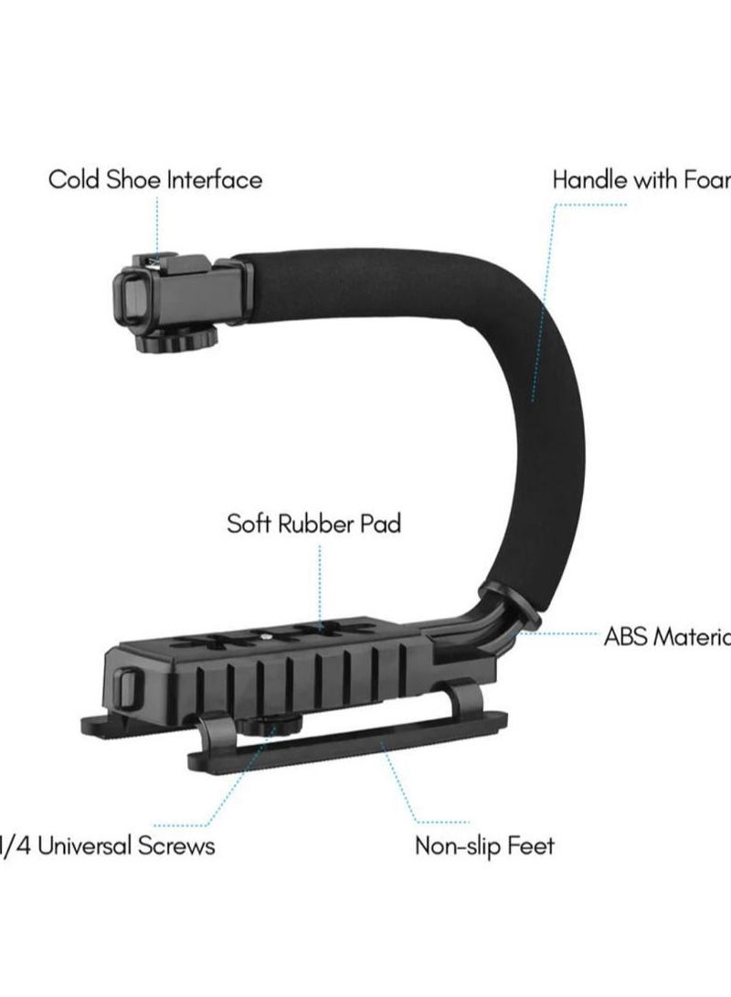 Handheld U-stabilizer Camera Stabilizer Kit for DV Camcorder Black - Image 2