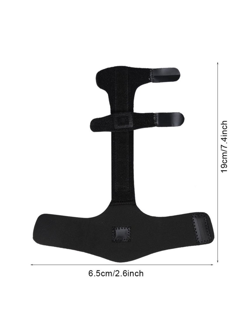 SOLARAE Finger Splint, Adjustable Aluminium Trigger Finger Extension, Fracture Healing Mallet Finger Correction Support Bracket for Fractures, Postoperativ and Pain Relief - Image 4