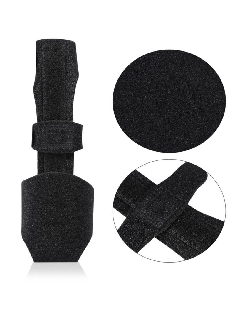 SOLARAE Finger Splint, Adjustable Aluminium Trigger Finger Extension, Fracture Healing Mallet Finger Correction Support Bracket for Fractures, Postoperativ and Pain Relief - Image 2