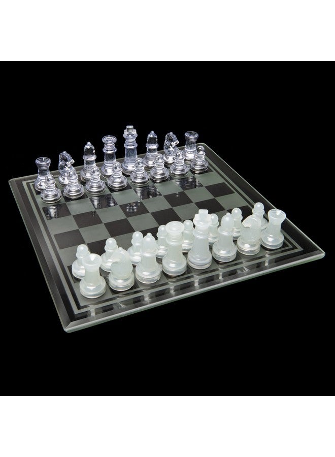 سبن ماستر لعبة الشطرنج والداما على لوح زجاجي - Image 4